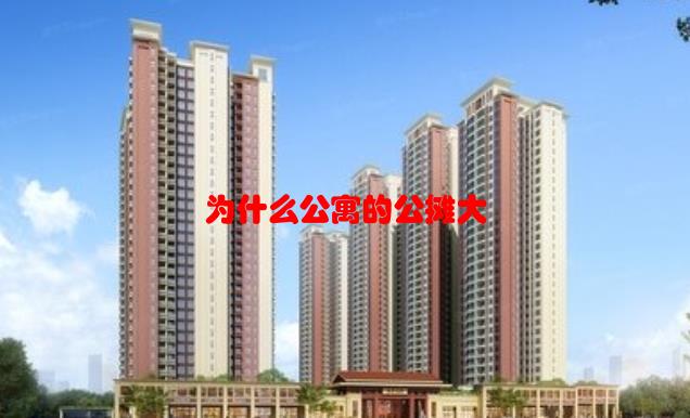 为什么公寓的公摊大，急，6层楼有电梯，70年产权的住宅公寓建筑面积47平米，实得面积只有33，为什么公摊面积就占了这么多了呀