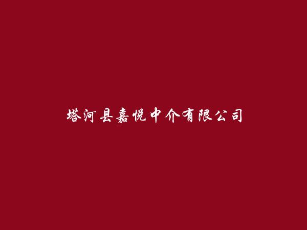 塔河县嘉悦中介有限公司