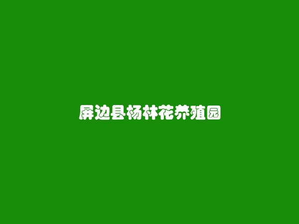 屏边县杨林花养殖园