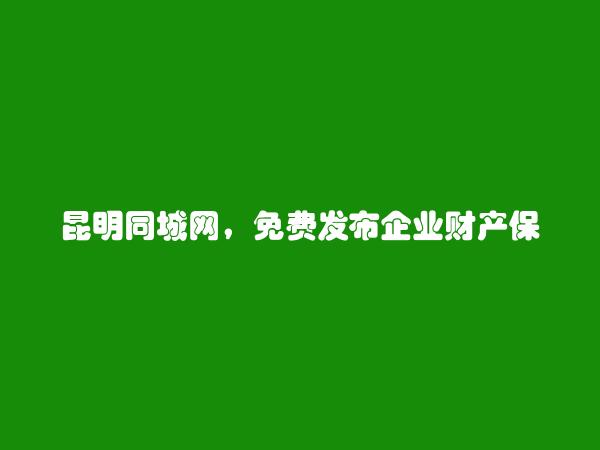 昆明房产信息网APP-盘龙企业财产保险信息大全 https://www.kmtcw.com/qiyecaichanxian/areaid-2/